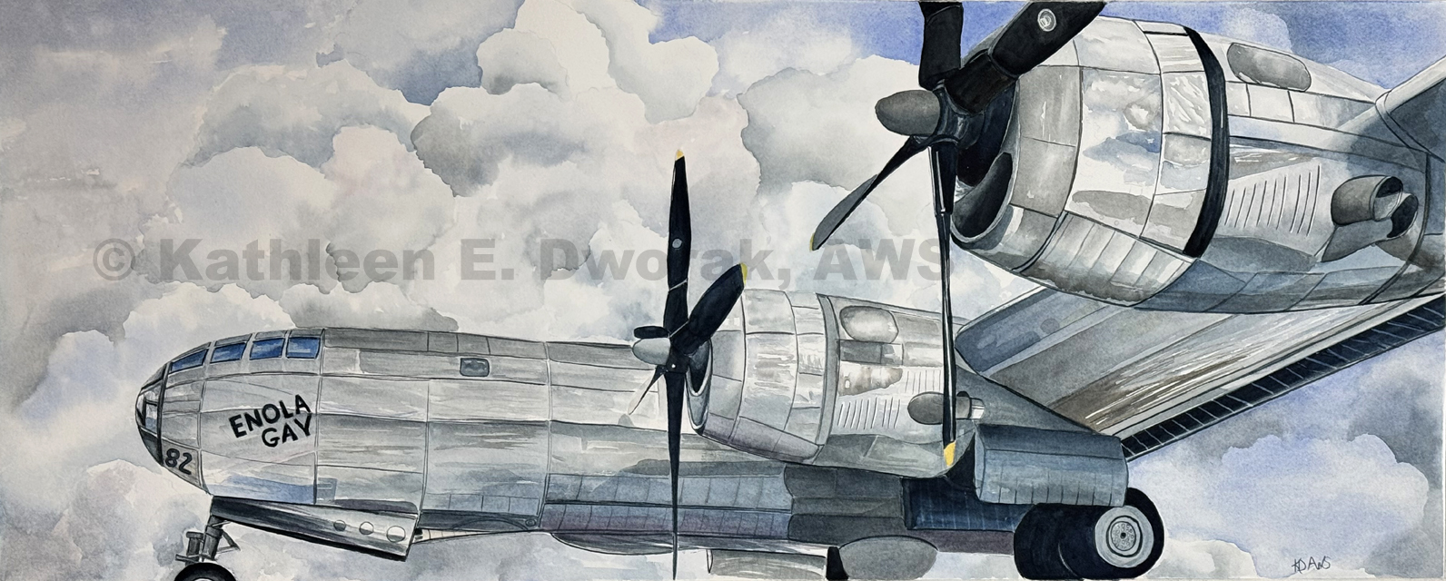 A Bird's Eye View - The Enola Gay