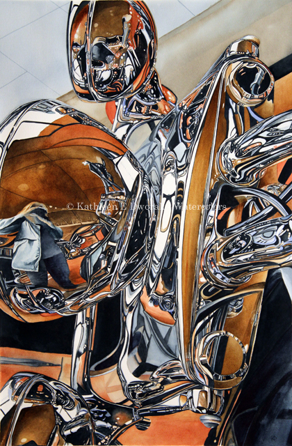 Reflections on a London Harley